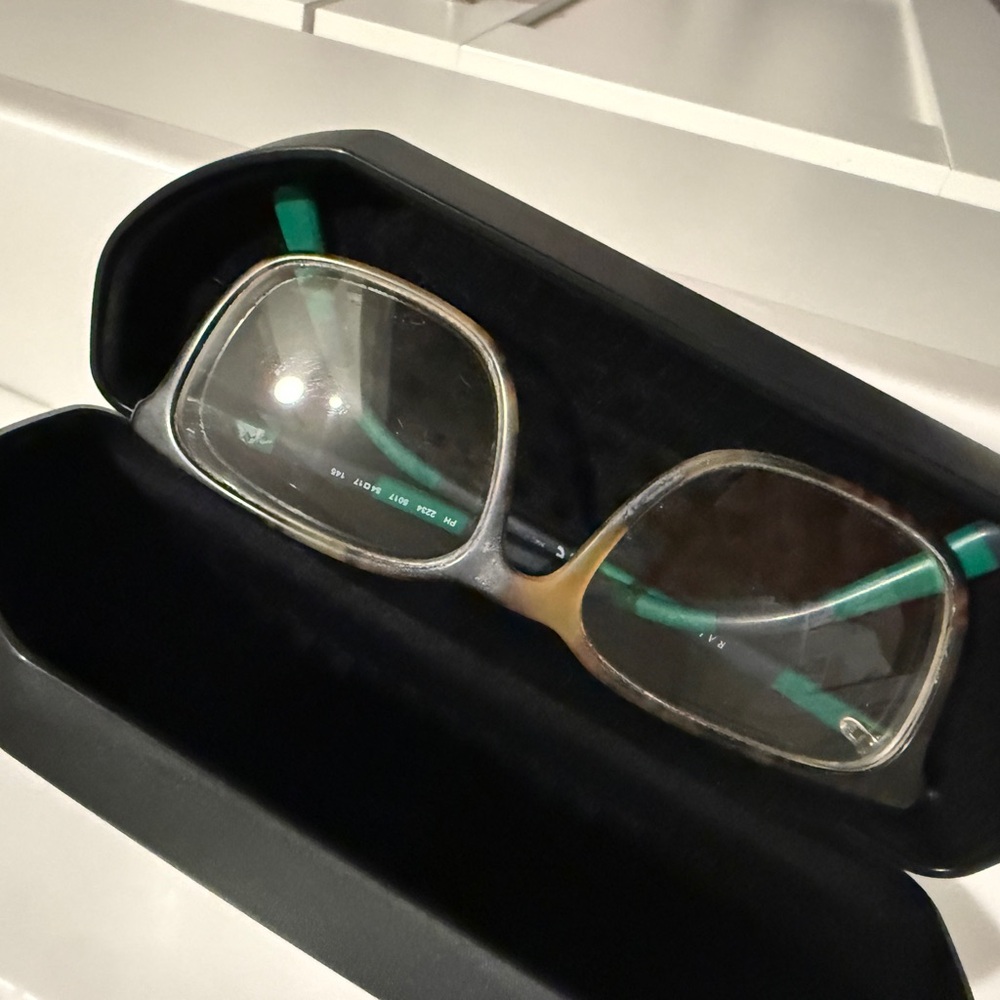 Polo RALPH LAURENT Black and Green Glasses